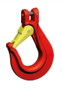 Wide Bowl Clevis Sling Hook with Forged Safety Latch VHKS