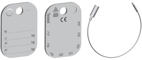 IDWP Tag set for lifting